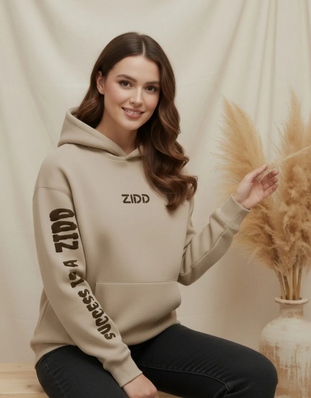 Zidd Background ZIDD Signature Essentials Hoodie - zidd.pk